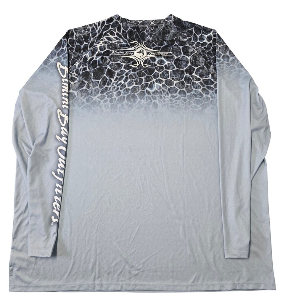 Bimini Bay Outfitters Fishing Shirt Mens 3XL Long Sleeve  Performance UV Shirt - Picture 5 of 10